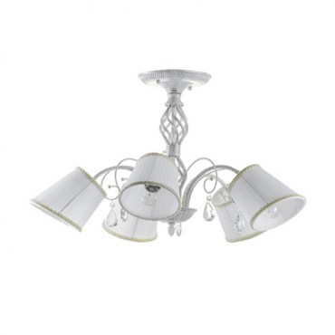 Люстра потолочная Lightstar 682056 ESEDRA 5x40W E27 ANTIC White